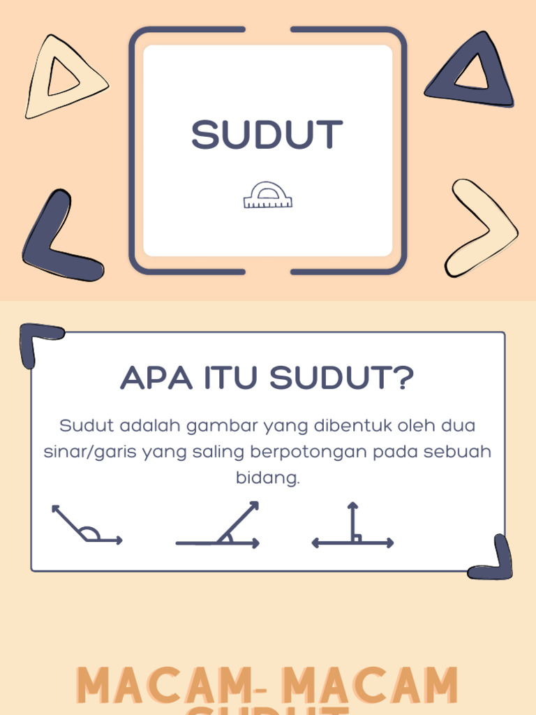 Gambar dan Jenis Sudut Matematis | PDF