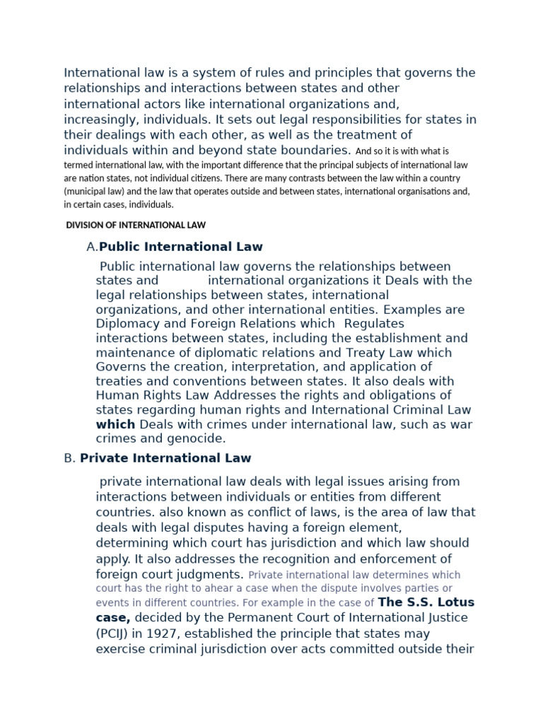 Introduction To 15 Pages | PDF | International Law | Treaty