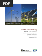 Fresh Kills Renewable RFP Cover and Document FINAL