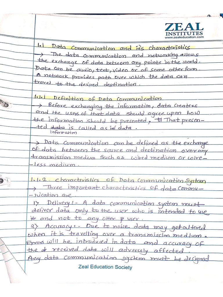 CND Unit-1 Notes | PDF