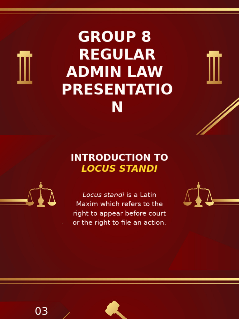 Understanding Locus Standi in Kenya | PDF | Standing (Law) | Lawsuit