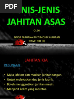 Jenis Jenis Jahitan Asas Pdf