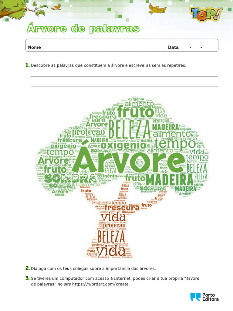 Criando uma Árvore de Palavras | PDF