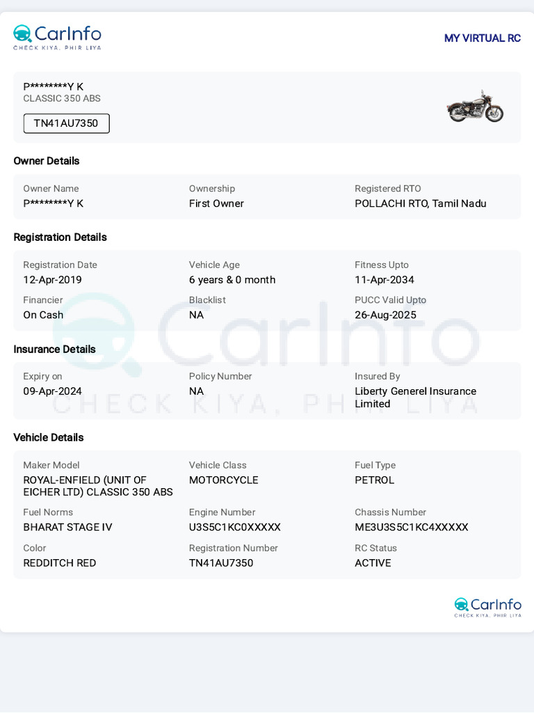 Carinfo TN41AU7350 | PDF