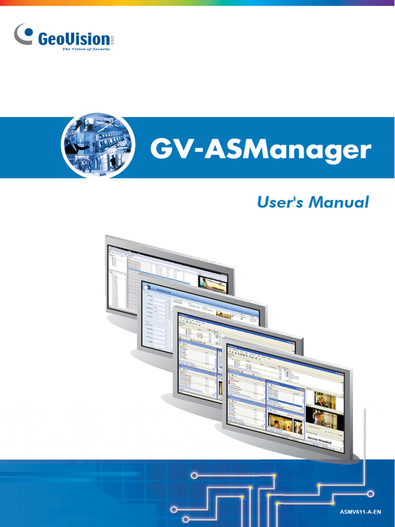 GV-ASManager User Manual Guide | PDF | Window (Computing) | Databases