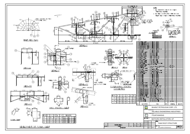 Tank Structural Mathura-Model | PDF