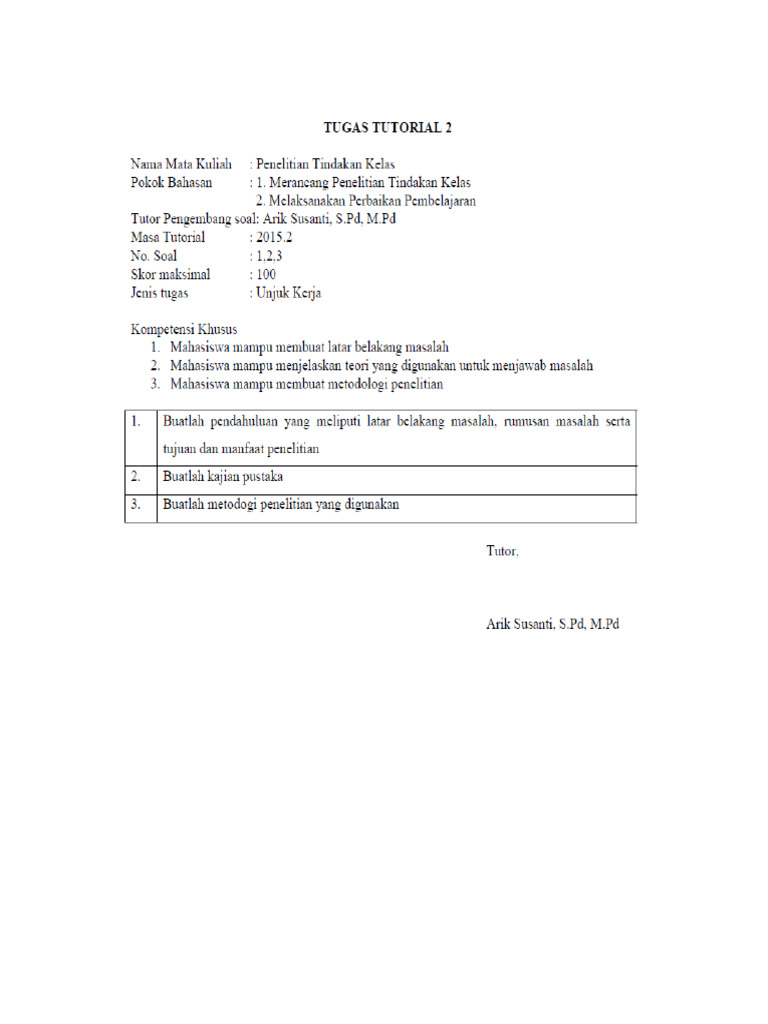 Tugas Tutorial 2 | PDF