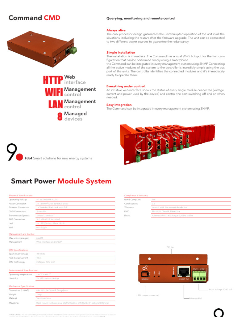 Smart Power Module Management System | PDF | Wi Fi | Electrical Connector