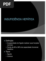 INSUFICIÊNCIA HEPÁTICA