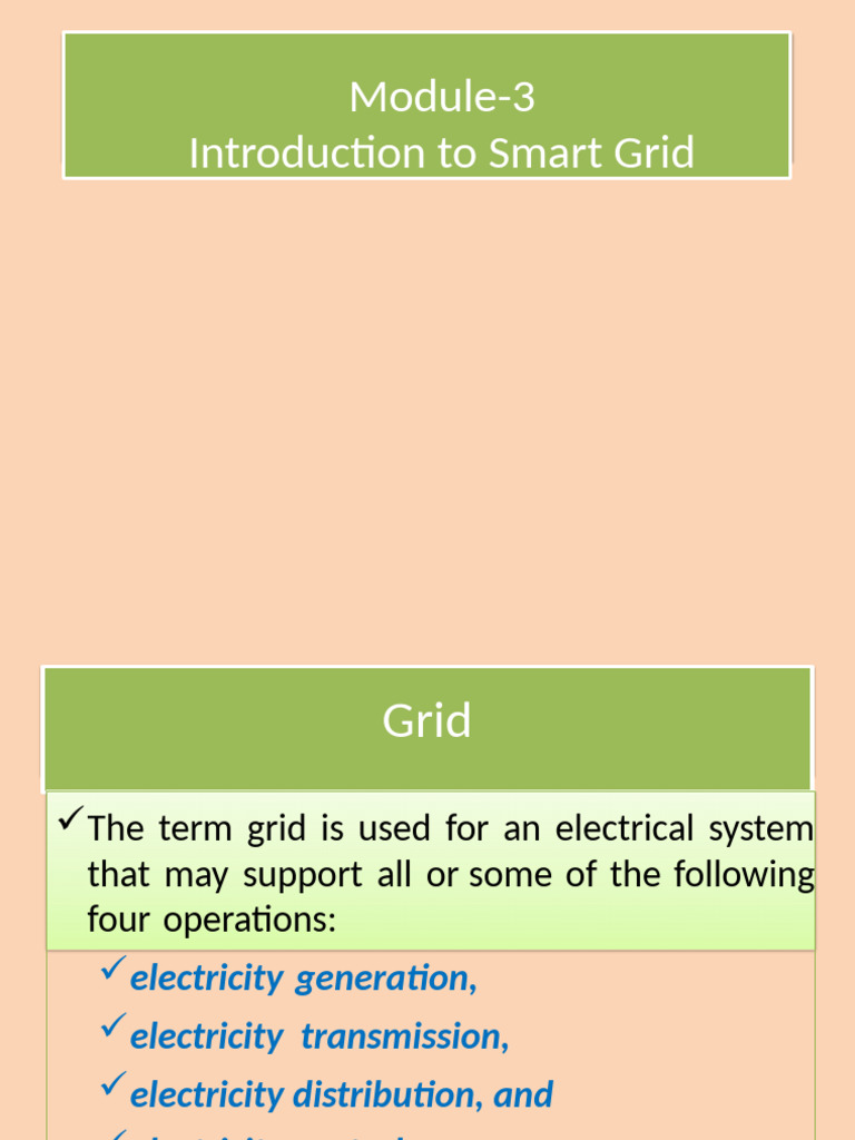 Introduction to Smart Grid Concepts | PDF | Electrical Grid | Smart Grid