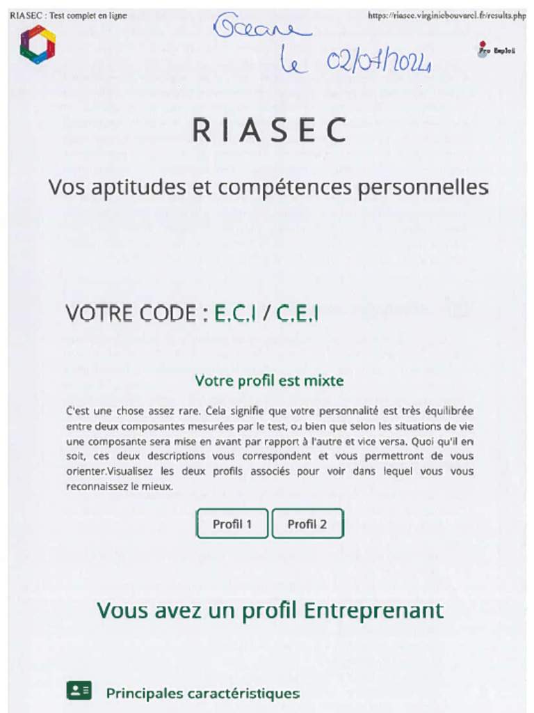 Riasec | PDF