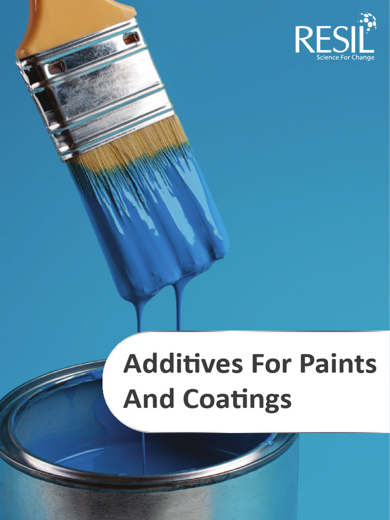Additives for Paints and Coatings | PDF | Paint | Silicone
