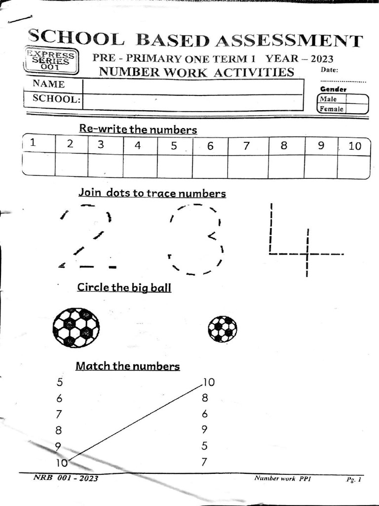 PP1 - School Based Full Set Code 001 PDF | PDF