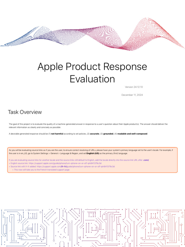 Apple Product Response Evaluation 24.12.10 | PDF | Ios | I Phone