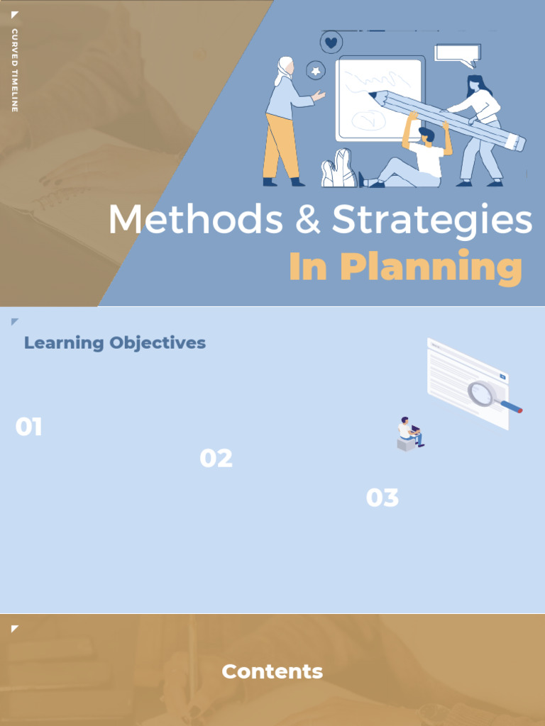 Methods and Strategies in Planning Seminar PDF | PDF | Strategic ...