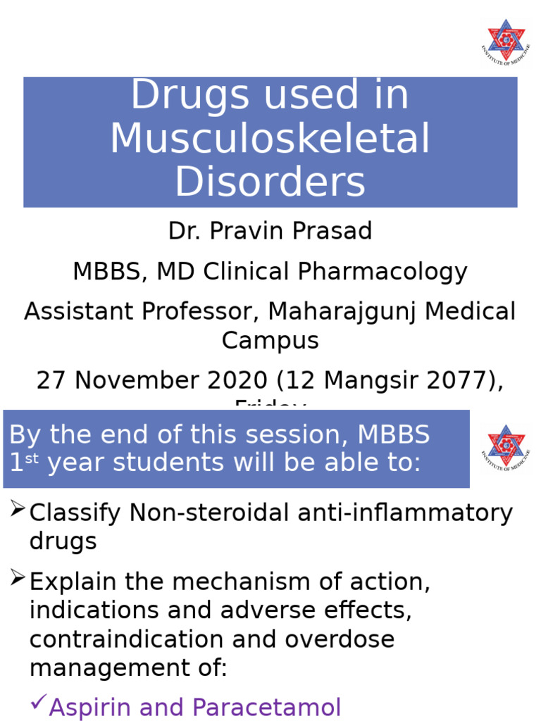 NSAI | PDF | Nonsteroidal Anti Inflammatory Drug | Aspirin