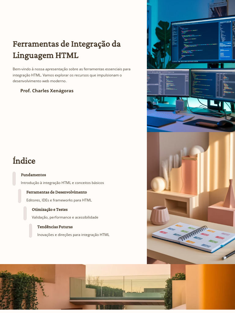 Ferramentas de Integração HTML: Brackets | PDF | Script Java | Html