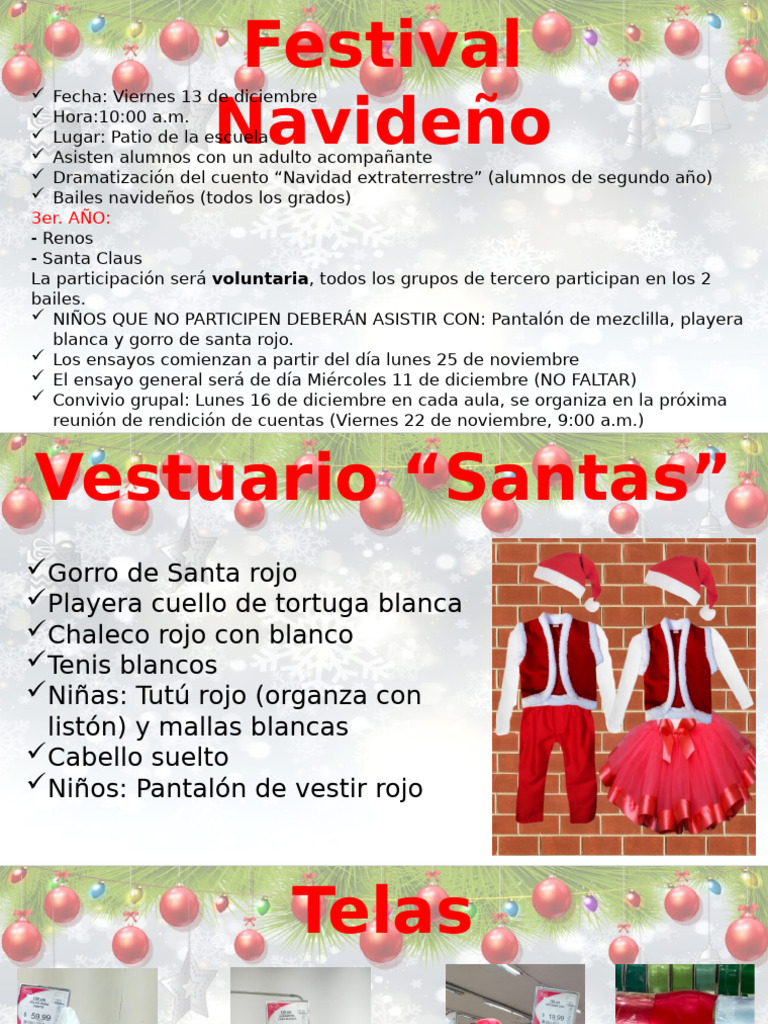 Festival Navideño | PDF