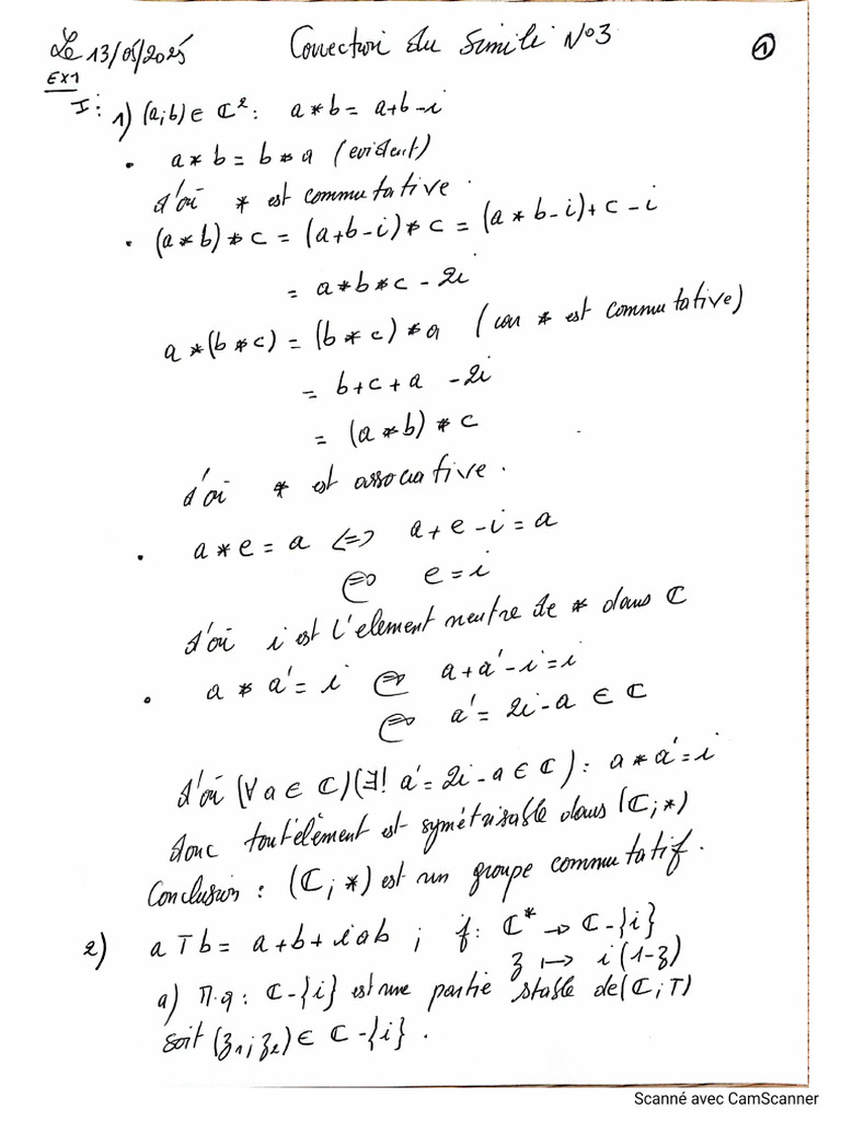Correction Ex Structure Simili 1352025 | PDF