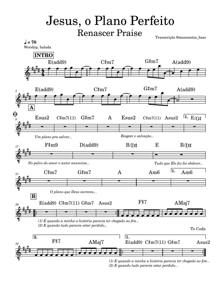Jesus: O Plano Perfeito | PDF