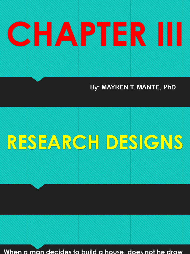 Understanding Quantitative Research Designs | PDF | Sampling ...
