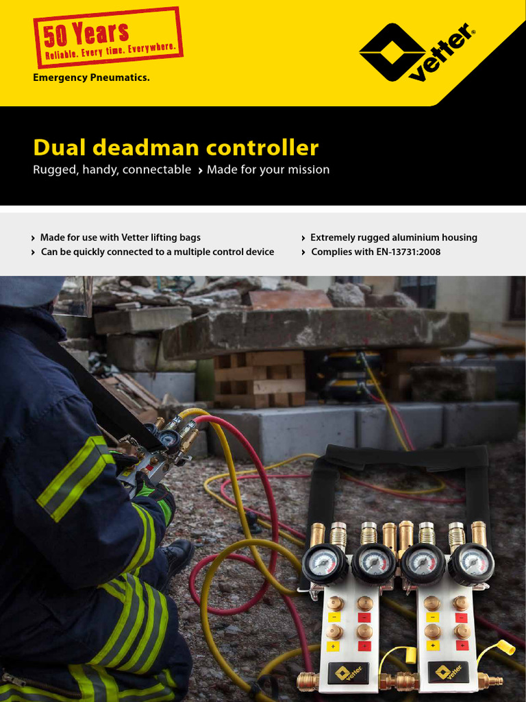 Vetter Dual Deadman Controller Overview | PDF