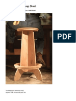 Double-Duty Shop Stool: It's All Plywood, and Only Uses A Half Sheet