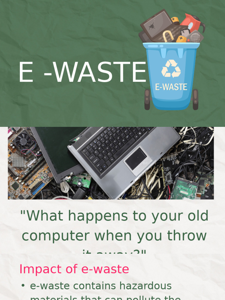 Reduce, Reuse, Recycle Presentation in Green and White Illustrative ...