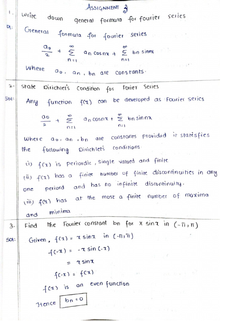 Maths Assignment | PDF