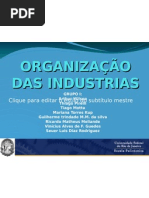 ORGANIZAÇÃO DAS INDUSTRIAS