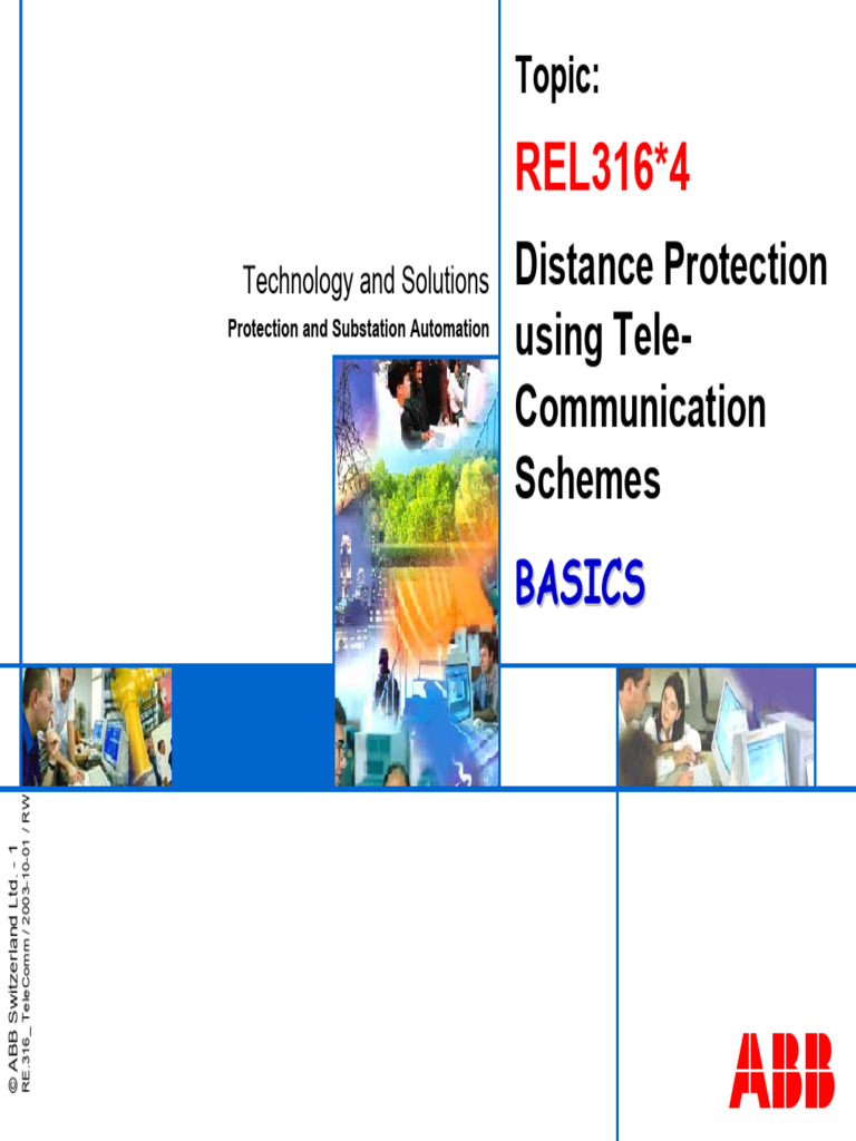 Distance Relay Using Tele Protection Scheme - 1 | PDF | Electrical ...