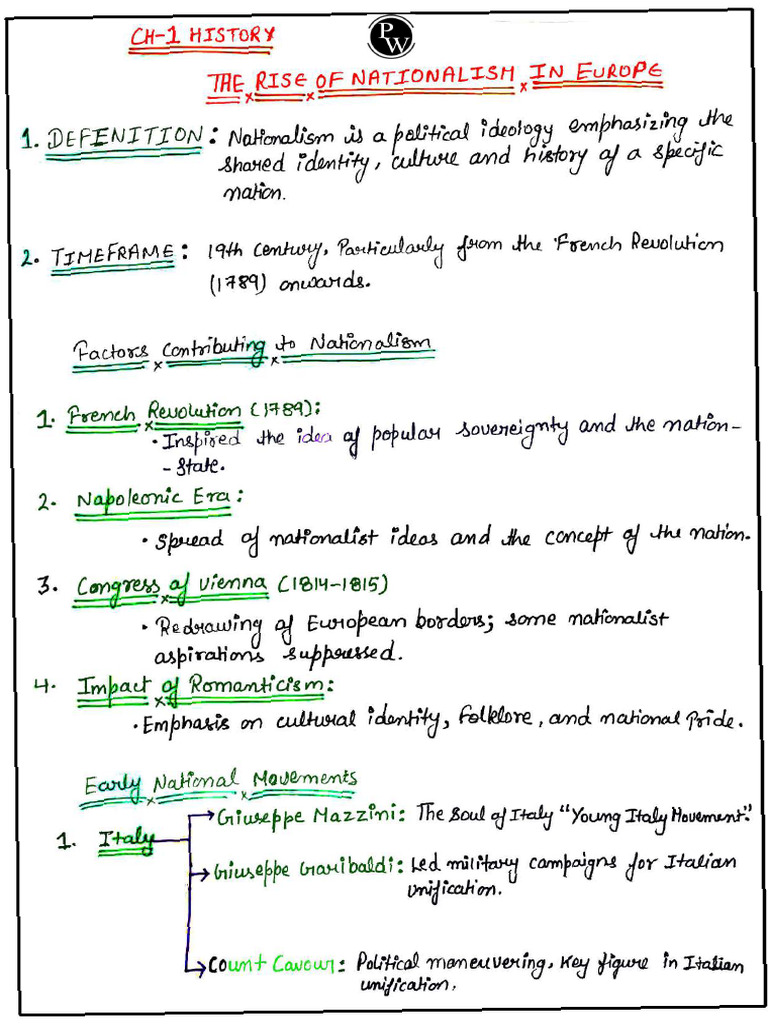 Math and SST PW Hanad Written Notes | PDF