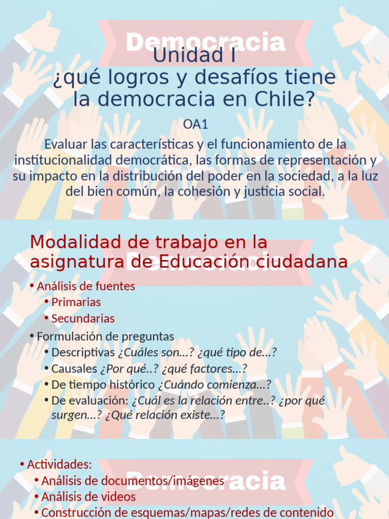 Viernes 4 de Marzo | PDF | Separación de poderes | Democracia