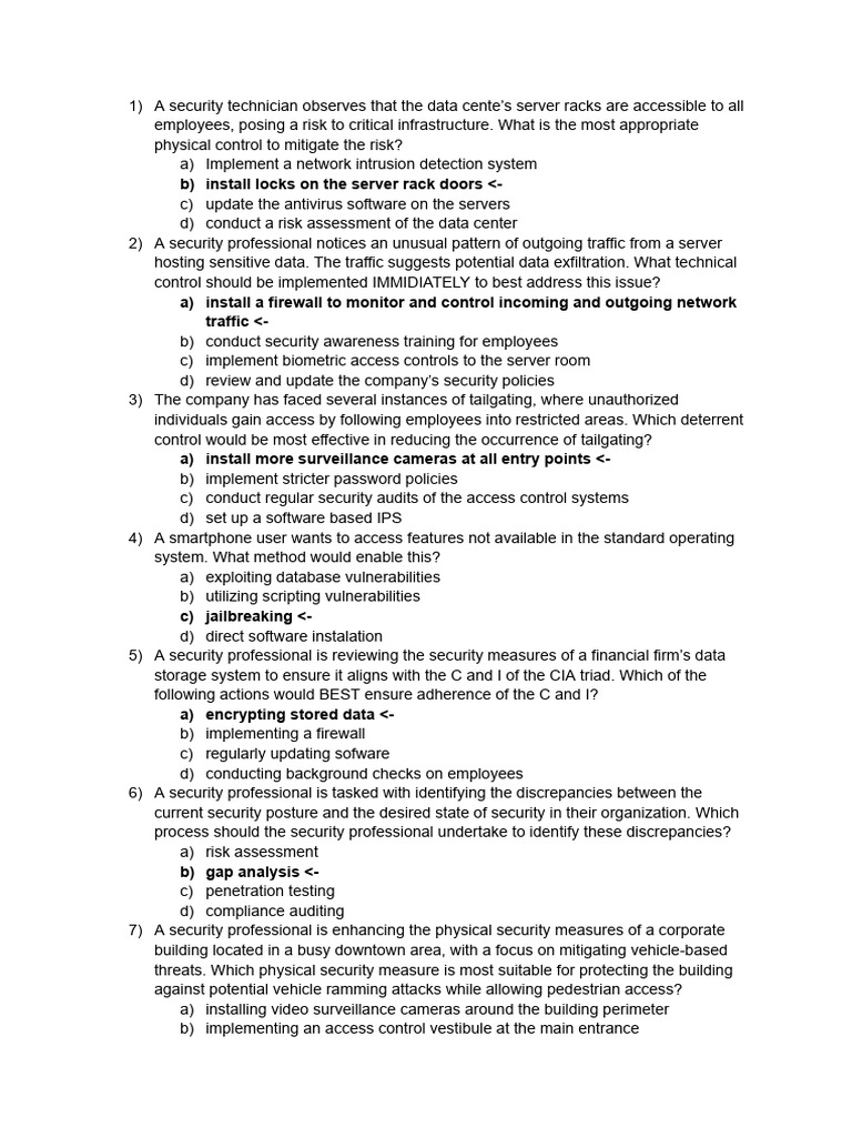 Security Controls and Threat Analysis Guide | PDF | Secure ...