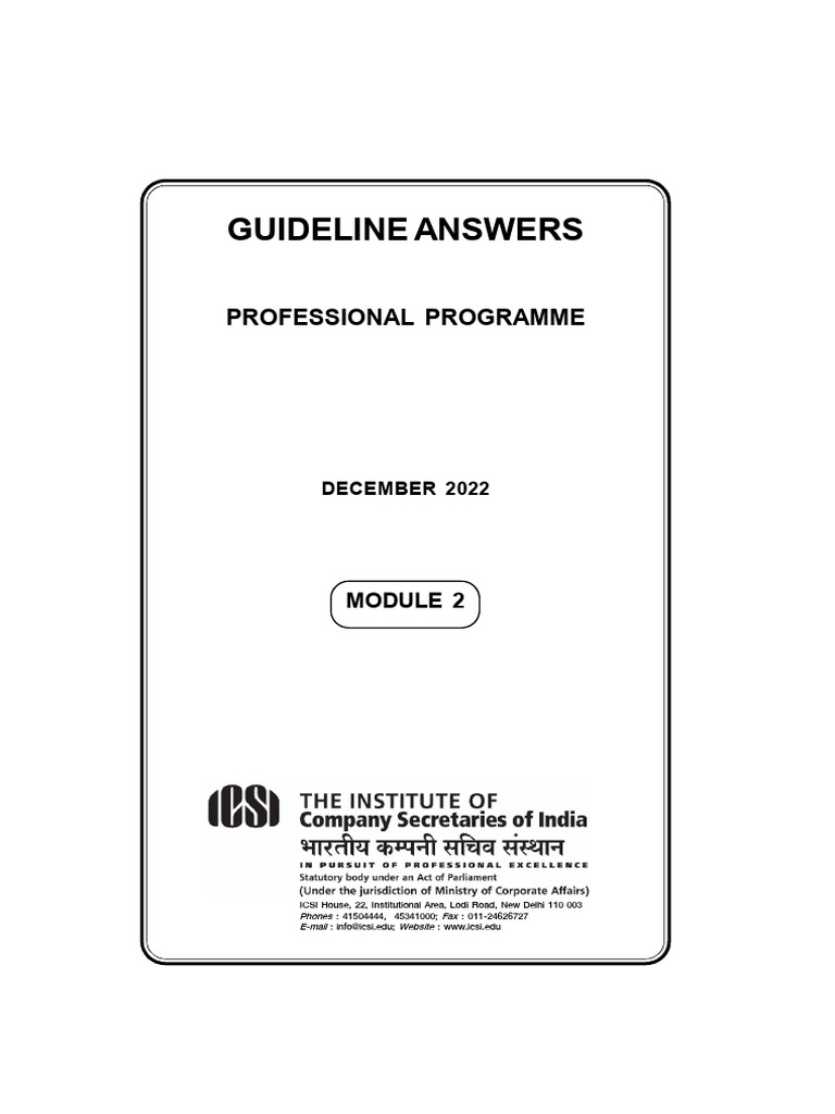 Ga - PP - Module 2 Dec 2022 | PDF | Audit | Internal Audit