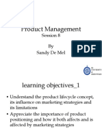 Session 8 Product Management