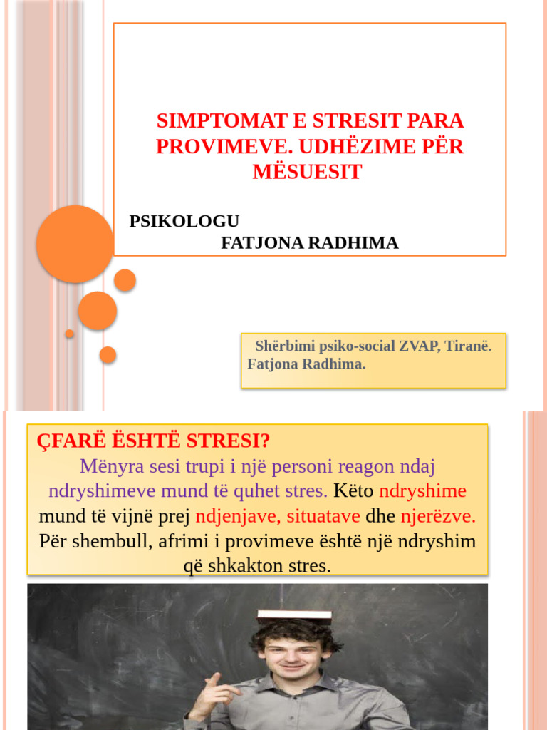 Stresi Prezantim Sevasti | PDF