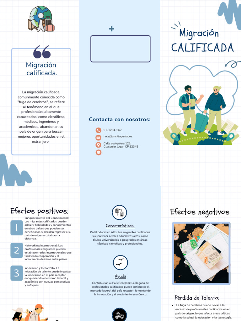 Efectos de la Migración Calificada | PDF | Migración humana | Huida de ...