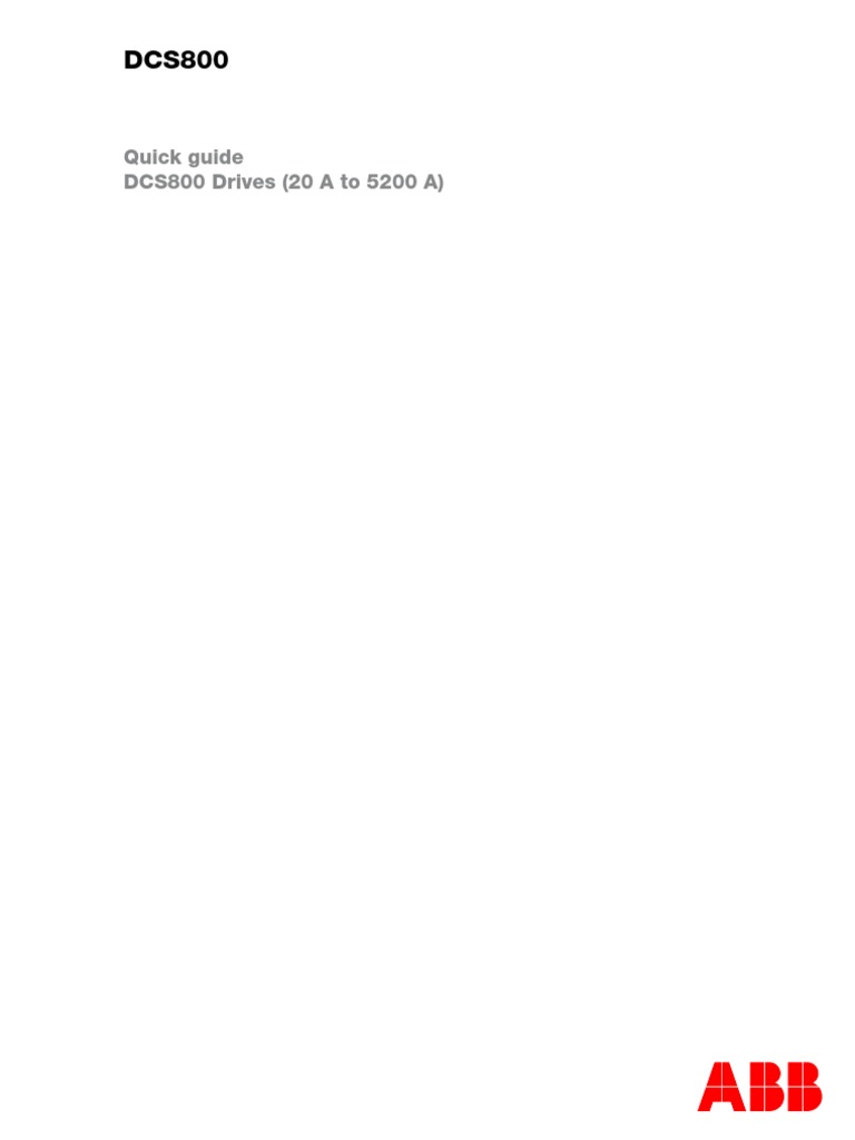 Dcs800 Quick Guide Reve (English) | PDF | Informática | Bienes ...