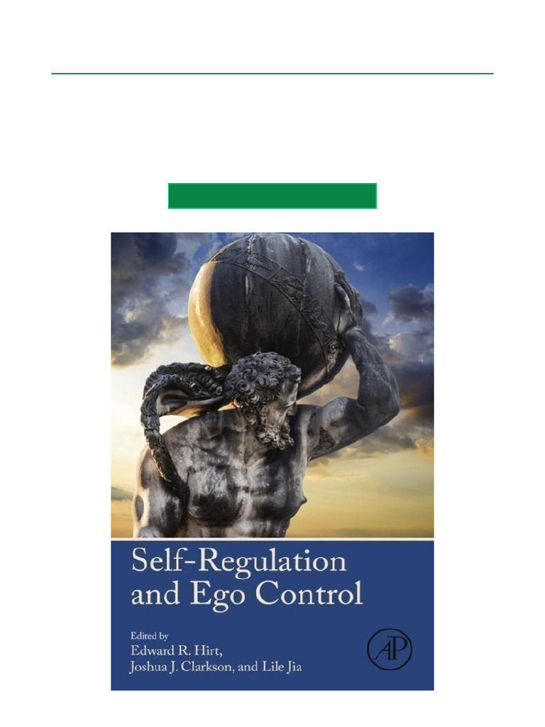 Self-Regulation and Ego Control PDF | PDF