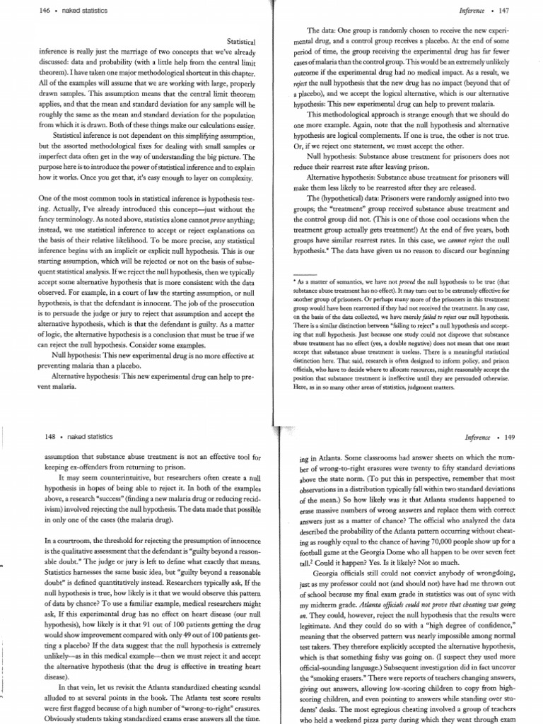 Wheelan-2013-Naked statistics pp.146-168 | PDF | Statistical ...