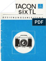 Handbuch Pentacon SIX TL