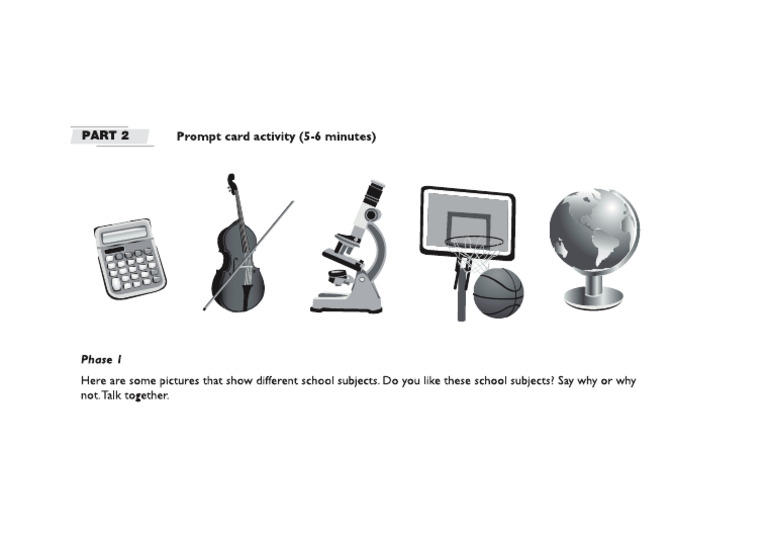 A2 Key For Schools - Group A - Class 9 (Speaking - Students) | PDF