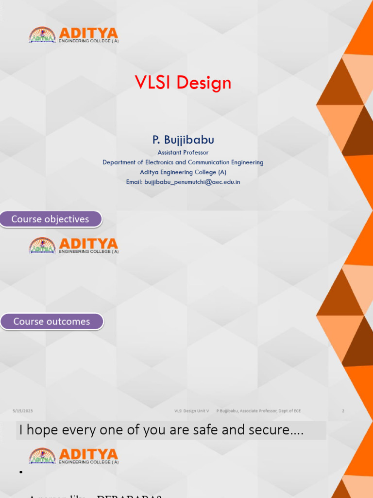 FPGA Design and VLSI Concepts Overview | PDF | Field Programmable Gate ...