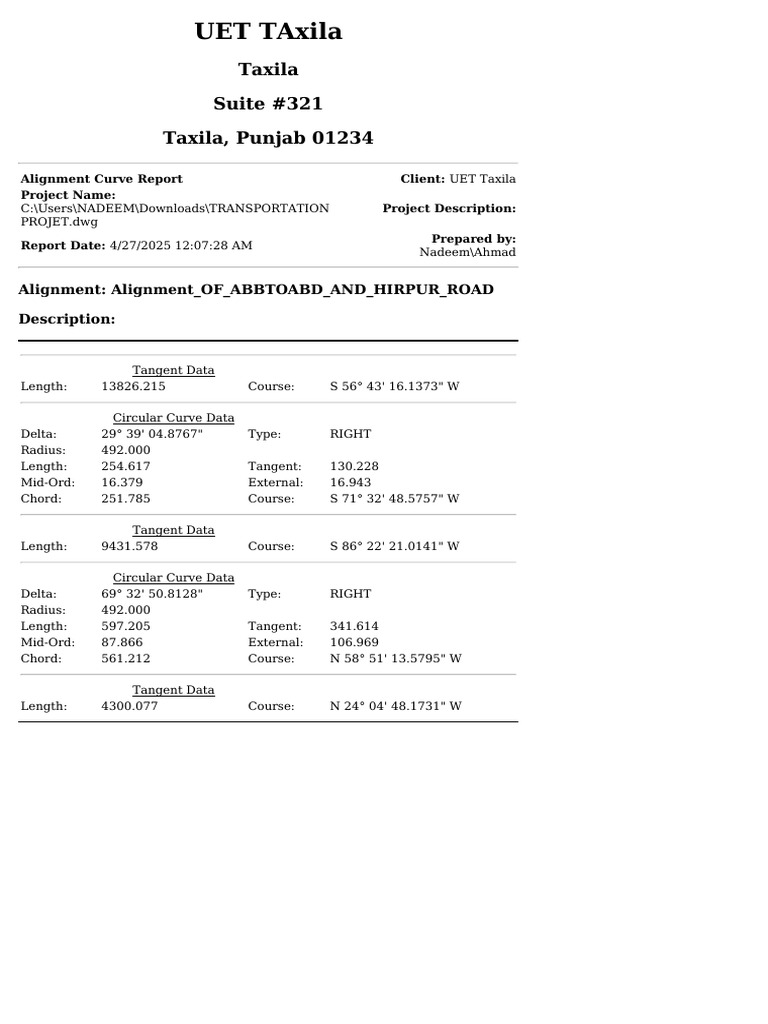 Alignment Report | PDF