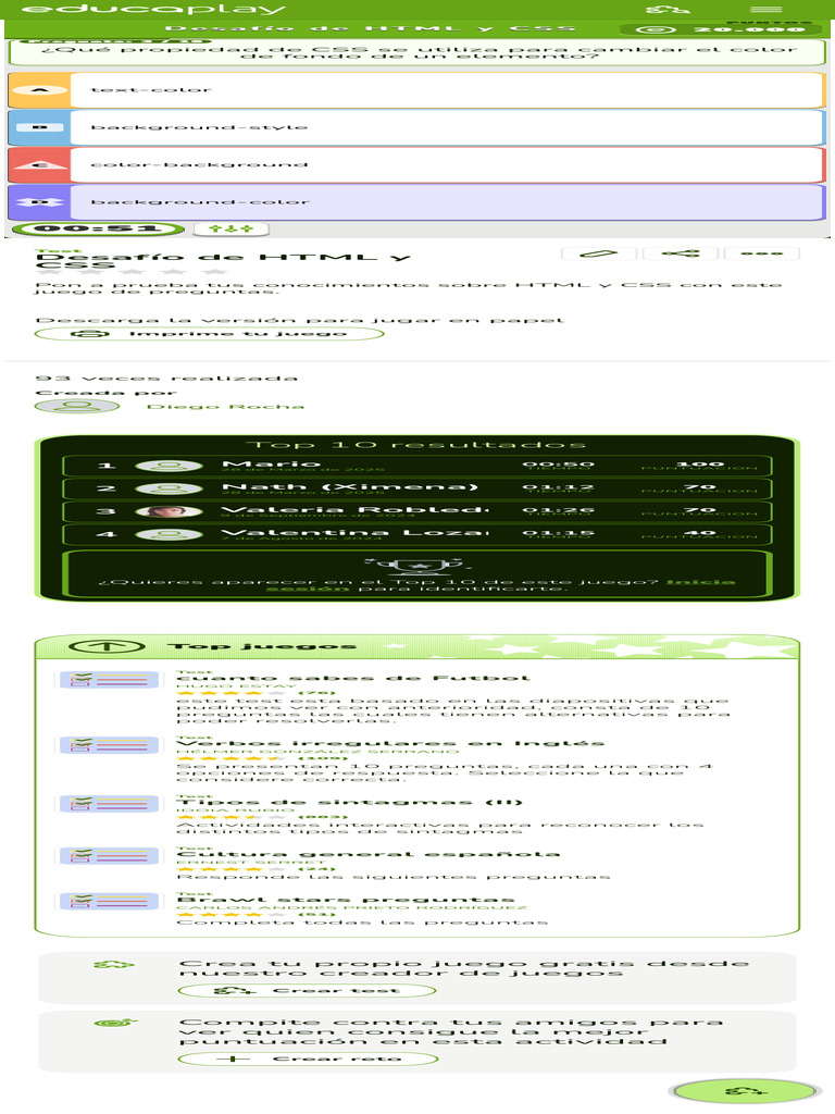 Desafío de HTML y CSS | PDF | Estándares web | Estándares del consorcio ...