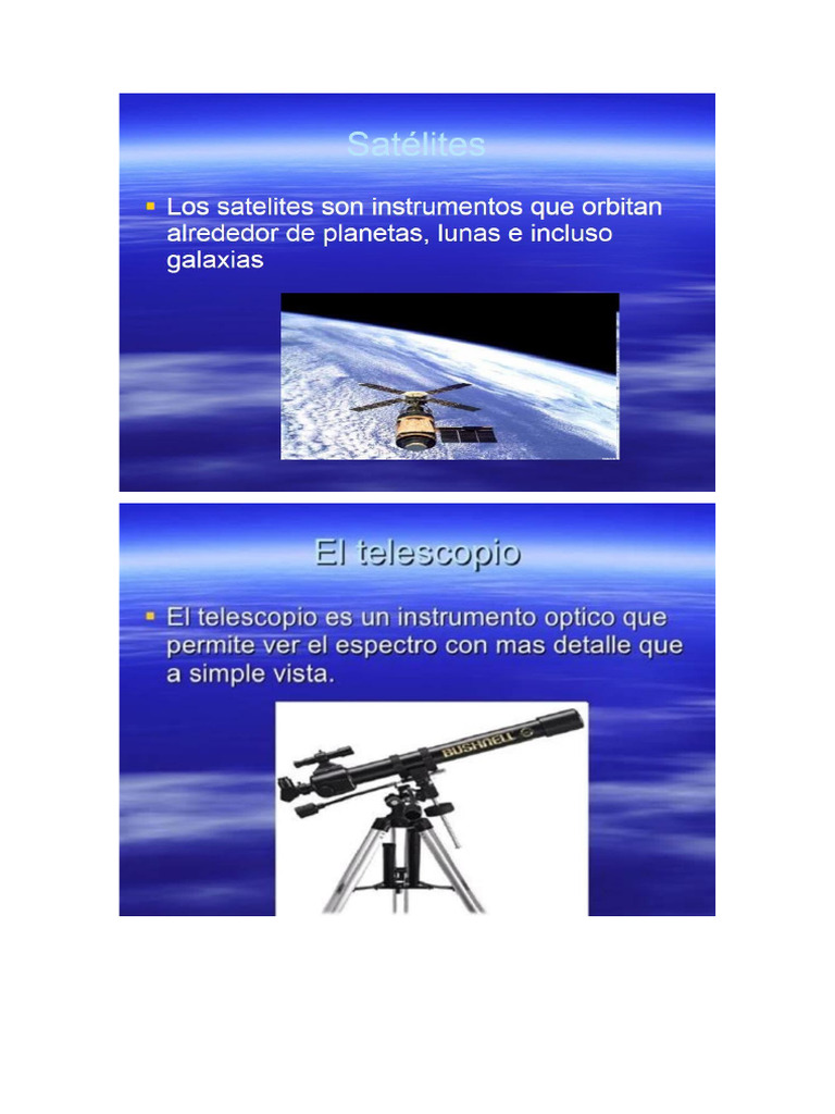 El Telescopio Espacial Hubble Lanzado en 1990 | PDF