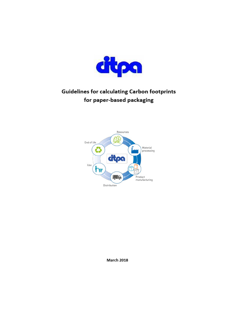 Carbon Footprint Guidelines for Paper Packaging | PDF | Greenhouse ...