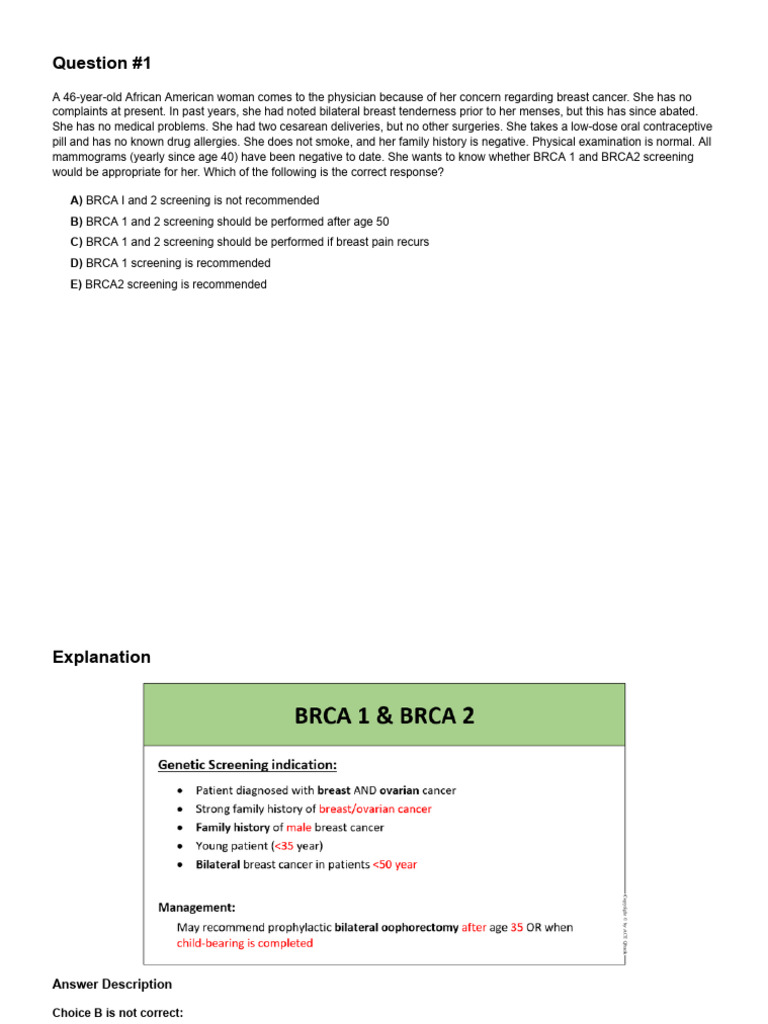 Obstetrics & Gynecology | PDF | Pregnancy | Menopause