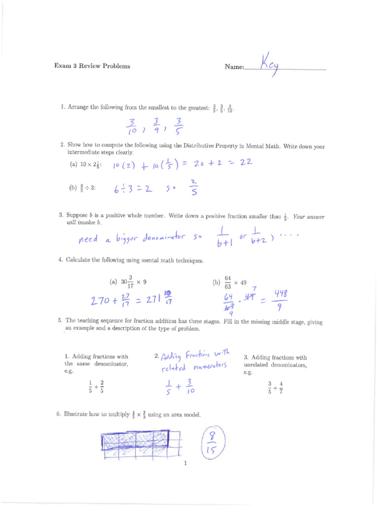 KEYexam 3 Review | PDF
